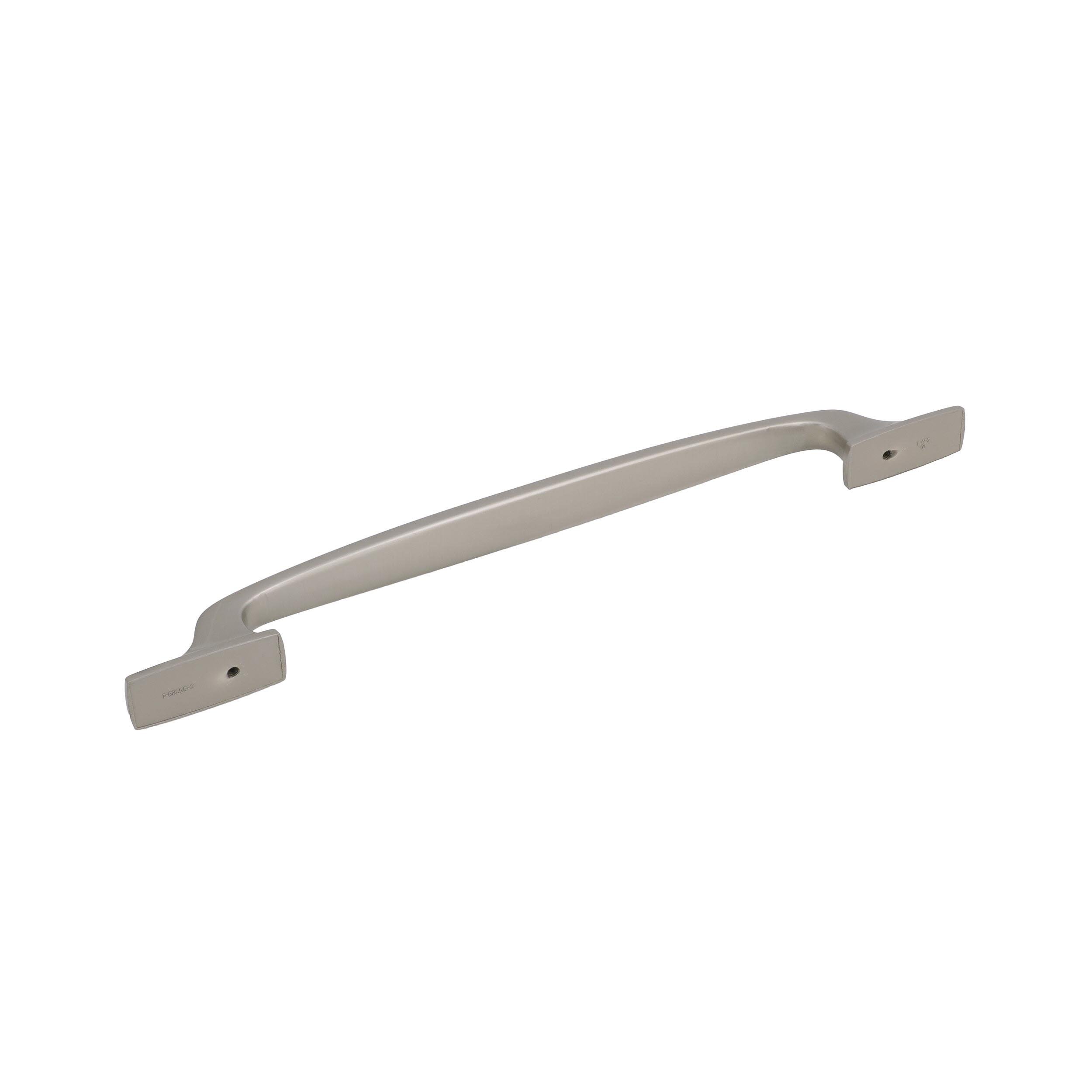 Amerock 12 Inch (305mm) Satin Nickel Appliance Pull - 1 Pack Drawer Handle for Cabinets & Drawers | Highland Ridge Collection | Perfect for Kitchen, Bathroom & Furniture Hardware Upgrade