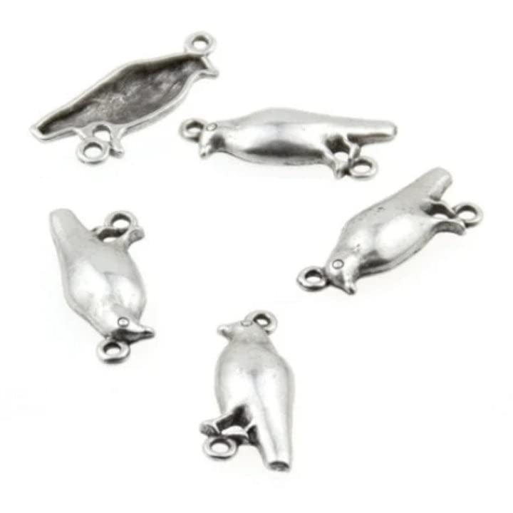 10Pcs Bird Connector Charms for Jewelry Making - DIY Craft Supplies for Necklaces, Bracelets & Earrings - Perfect for Handmade Gifts & Boho Style Accessories