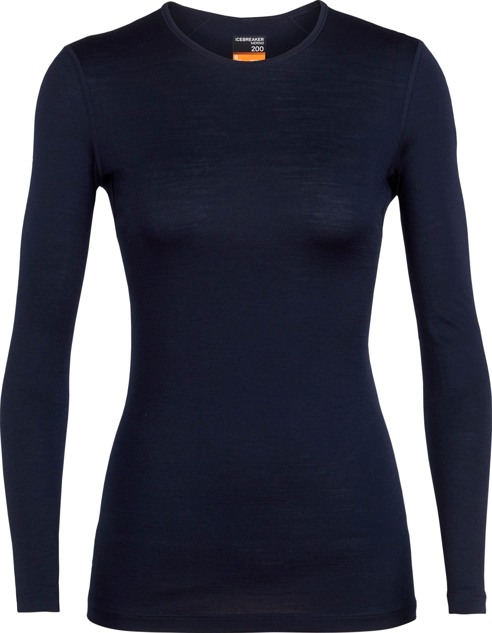 200 Oasis Long Sleeve Crewneck Women's Thermal Shirt - Soft Cotton Blend Base Layer for Winter, Fall & Outdoor Activities