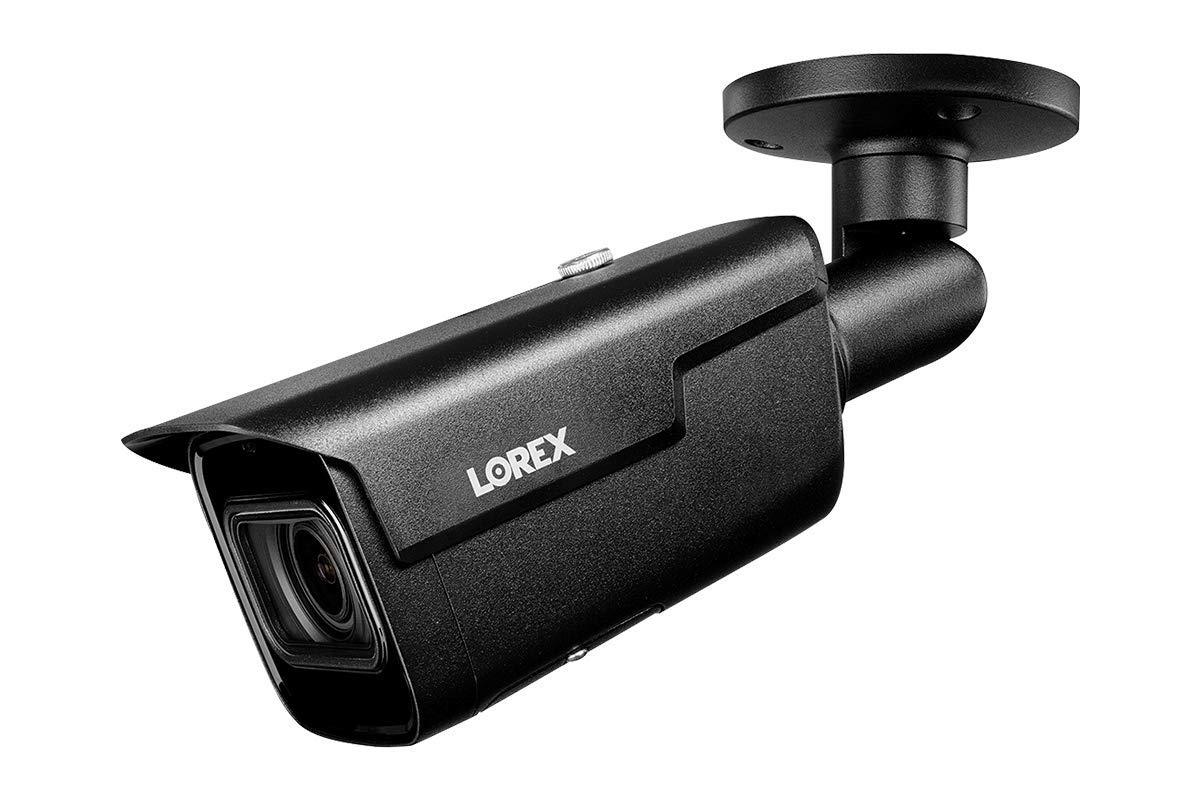 Lorex 4K 32-Channel Night Vision NVR Security System with 3 Smart IP Optical Zoom Cameras - 30FPS Real-Time Recording (16TB HDD, Black) for Home & Business Surveillance