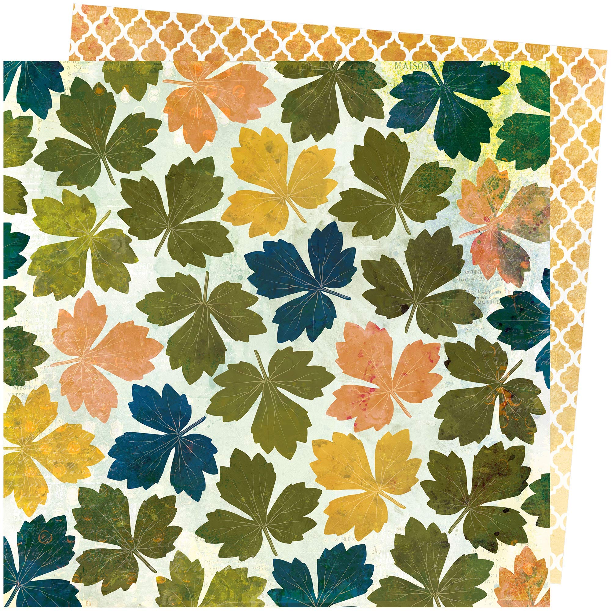 American Crafts Medley Storyteller Paper Pack - 12 Sheets of Premium Scrapbooking Paper for Card Making, Journaling & DIY Crafts | Perfect for Scrapbooks, Greeting Cards & Memory Albums
