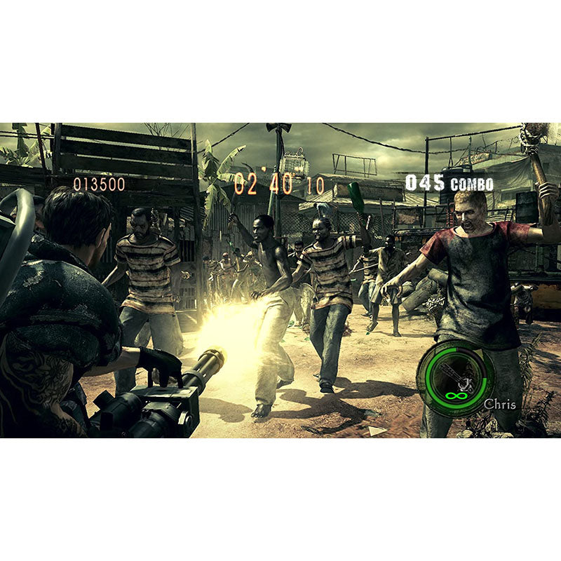 Resident Evil 5 PS4 Game - North America Version | Action Horror Adventure for PlayStation 4 | Perfect for Single Player & Co-op Gaming Nights