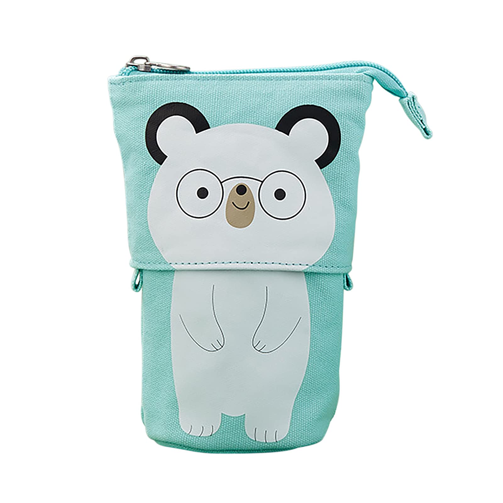Cartoon Cute Telescopic Pencil Case - Expandable Stationery Storage Box for School, Office & Travel (MG5) - Perfect for Kids, Students & Artists