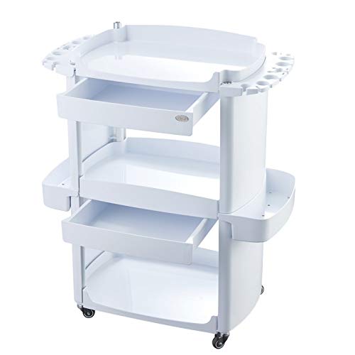 Professional Esthetician Cart for Spa & Salon - Beauty & Medical Storage Cart with Wheels - Perfect for Facial Treatments, Waxing, and Massage Therapy