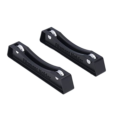 3D Printer Filament Rack - Low Resistance Easy Install Large Capacity Spool Holder for PLA ABS TPU (2 Pack) | Perfect for Organized 3D Printing Workspaces & Filament Storage