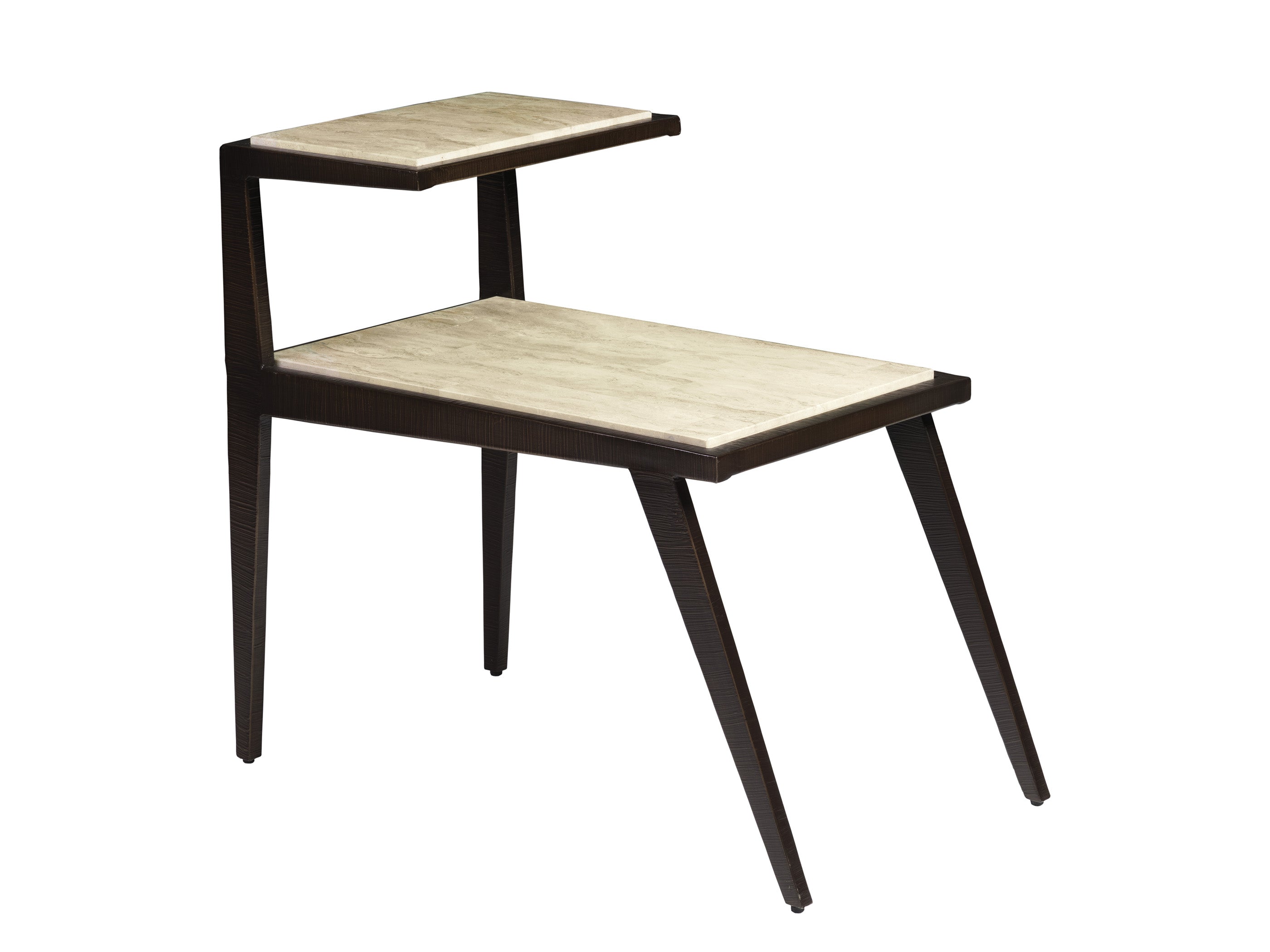 Adamo Cafe Side Table - Medium Brown Wood End Table for Living Room, Bedroom & Patio - Small Accent Table with Sturdy Design for Coffee, Books & Decor