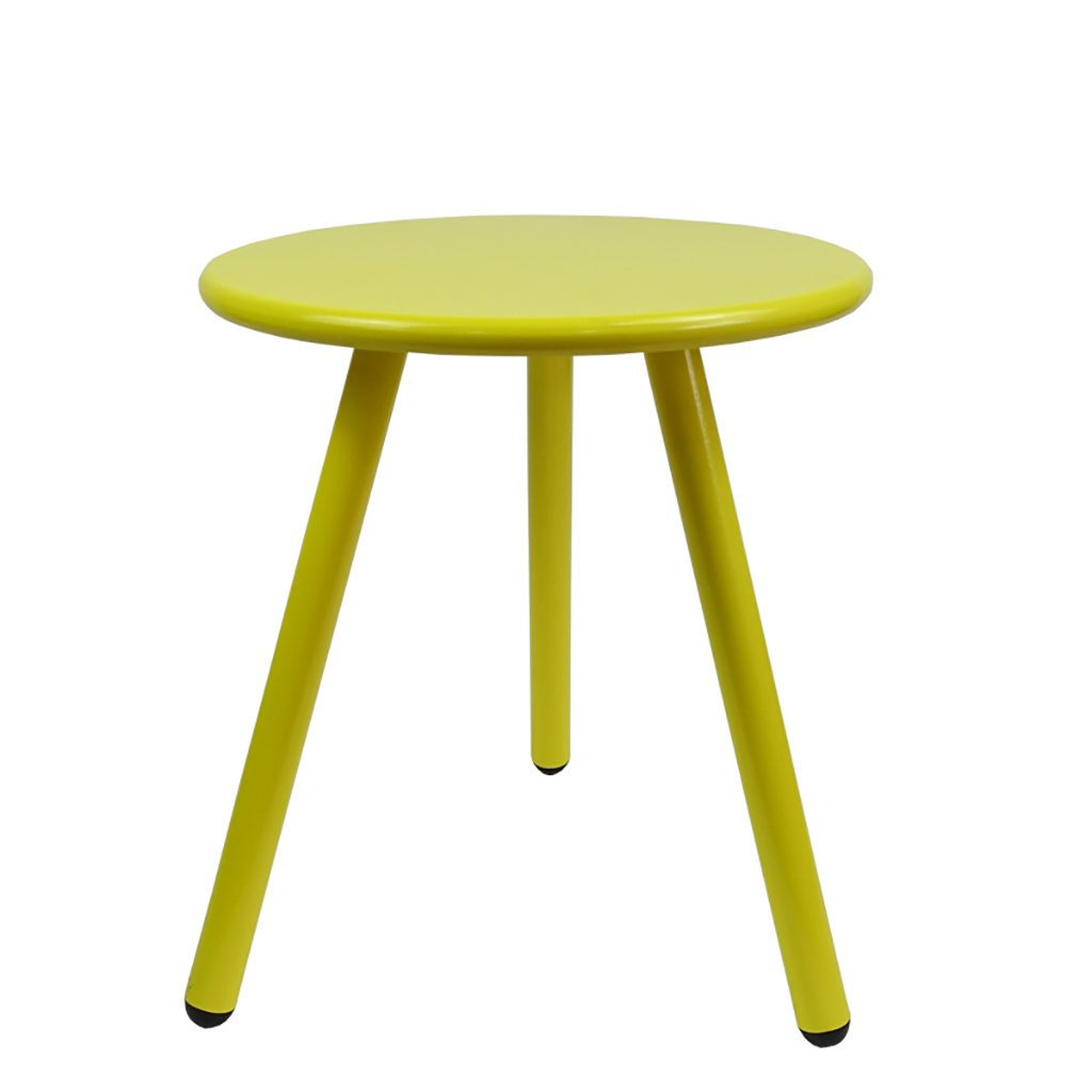 NUBAO Round Coffee Table with Wrought Iron Base - Modern Side Table for Living Room, Bedroom, or Office - Versatile End Table, Sofa Table, and Mobile Small Coffee Table for Home Decor
