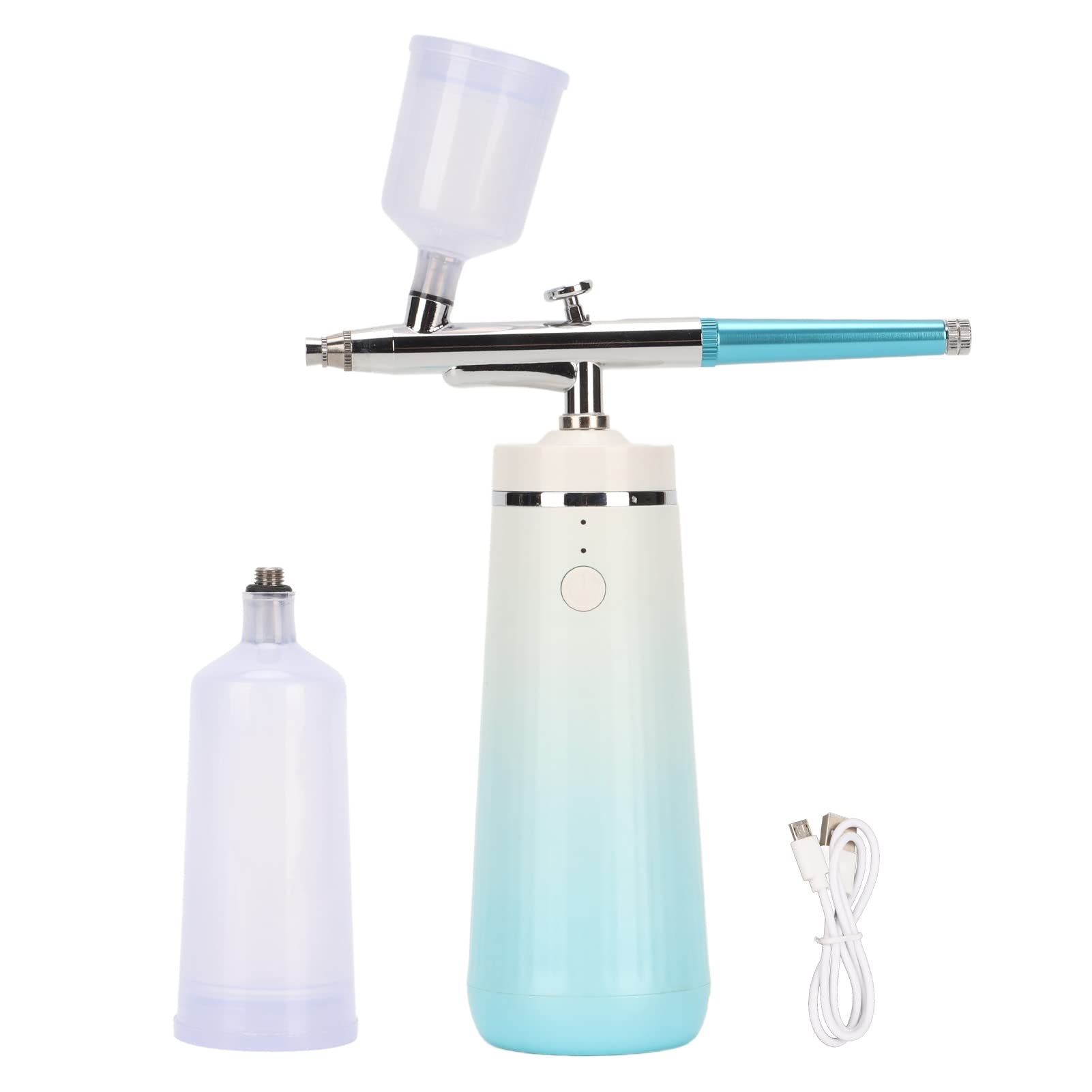 Portable Cordless Oxygen Facial Injector - Handheld Airbrush Moisturizing Sprayer for Skin Care & Art Paint | Perfect for Home Spa, Salon Treatments & DIY Beauty Routines