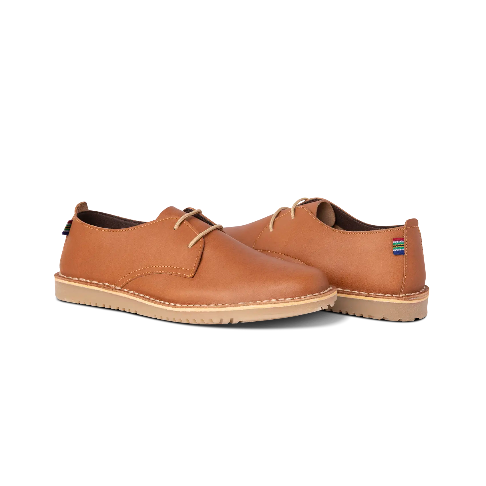 Veldskoen Classic Fynbos Tan Leather Shoes - Comfortable & Durable Unisex Footwear for Outdoor Adventures, Hiking, and Casual Wear