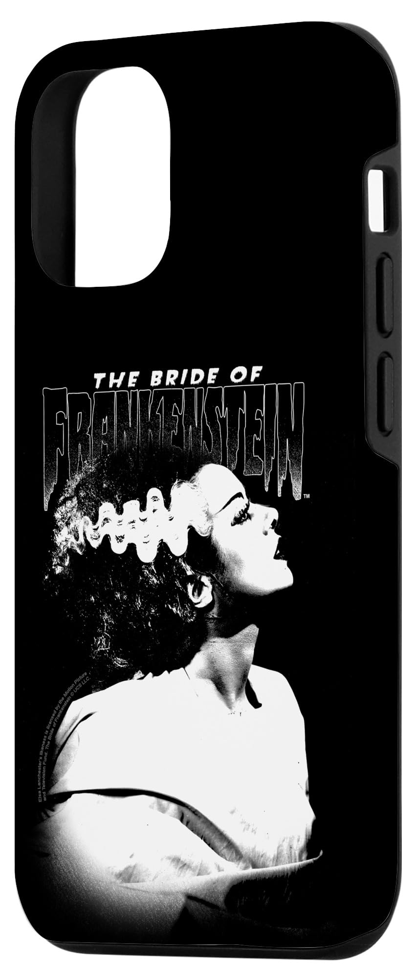 Universal Monsters The Bride of Frankenstein iPhone 12/12 Pro Case - Horror Movie Inspired Phone Cover for Apple iPhone 12 & 12 Pro - Perfect for Halloween, Horror Fans & Movie Lovers