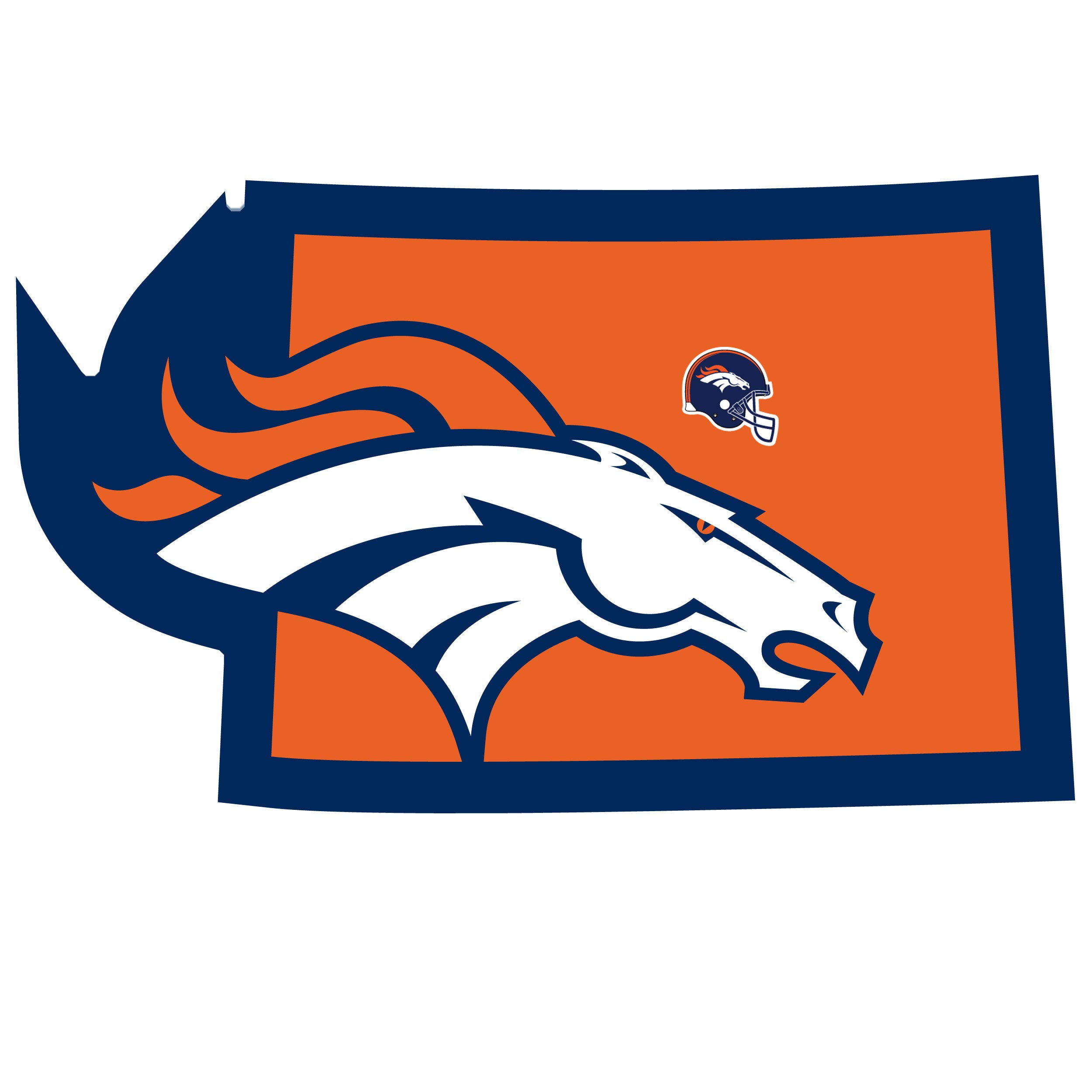 NFL Team Home State Decal - Unisex Vinyl Sticker for Cars, Laptops & Windows - Show Your Team Pride Anywhere