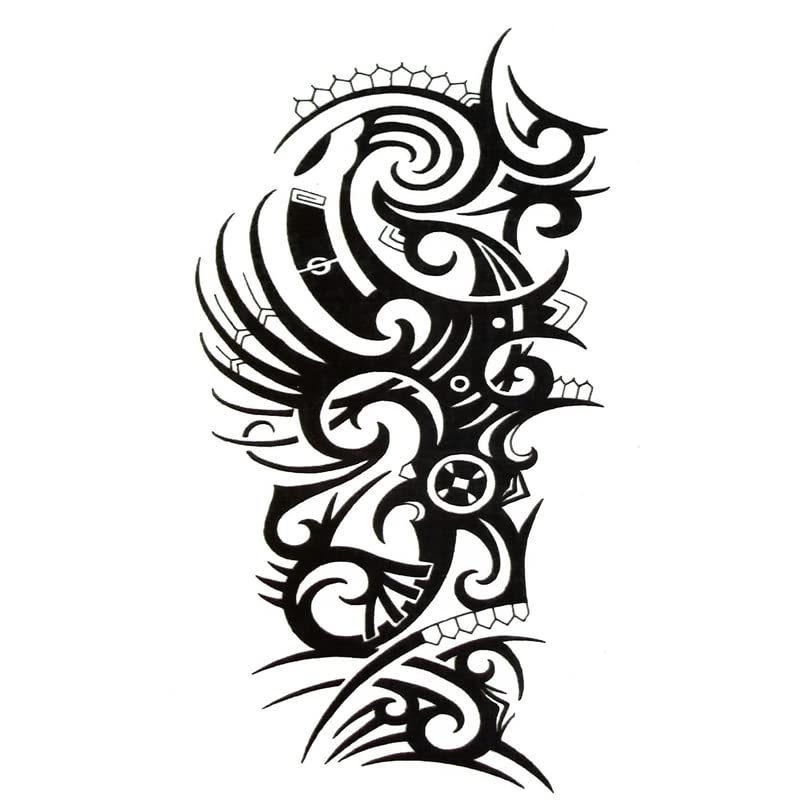 7 Sheets 3D Temporary Tattoos - Realistic Fake Tattoo Stickers for Adults & Kids | Waterproof, Long Lasting Body Art (14.8x21cm) - Butterfly, Fox Designs for Arms, Legs & Shoulders | Perfect for Parties, Halloween & Festivals