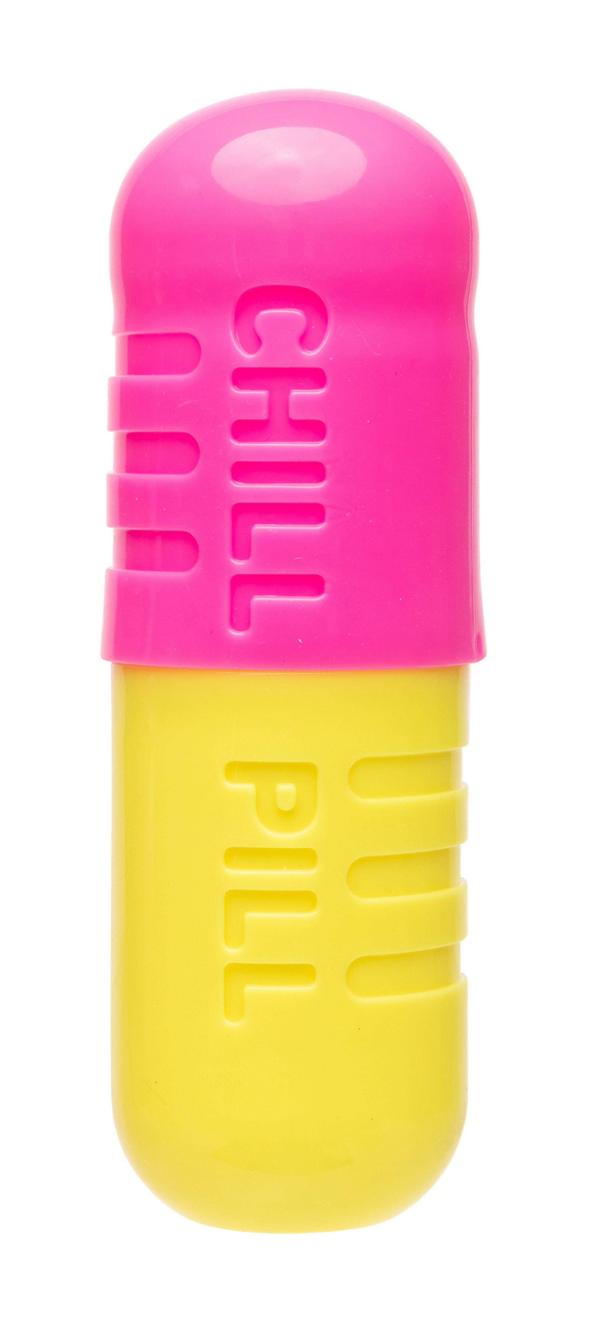 Interactive Dog Chew Toy with Treat Dispenser - Fuzzyard Chill Pill for Boredom & Anxiety Relief - Perfect for Training, Teething & Playtime