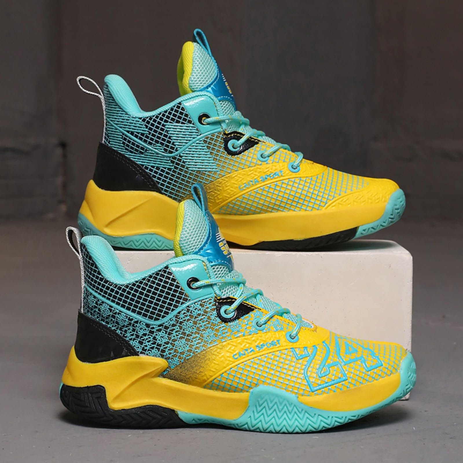 Best High Top Basketball Shoes for Men - Lightweight, Ankle Support, Non-Slip - Perfect for Indoor & Outdoor Court Play
