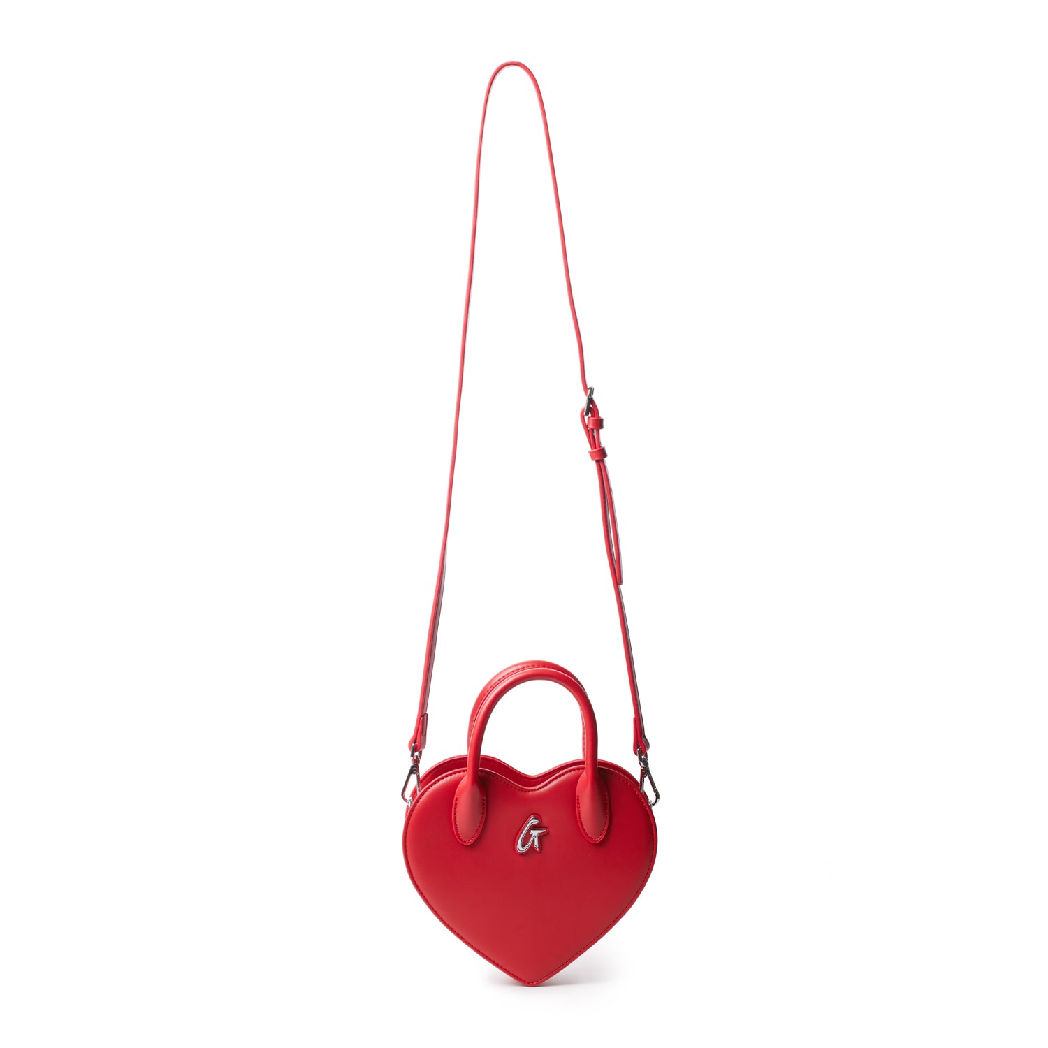 Premium Standard Heart-Shaped Crossbody Bag in Vibrant Red - Perfect for Valentine's Day Gifts, Date Nights & Women's Fashion Accessories