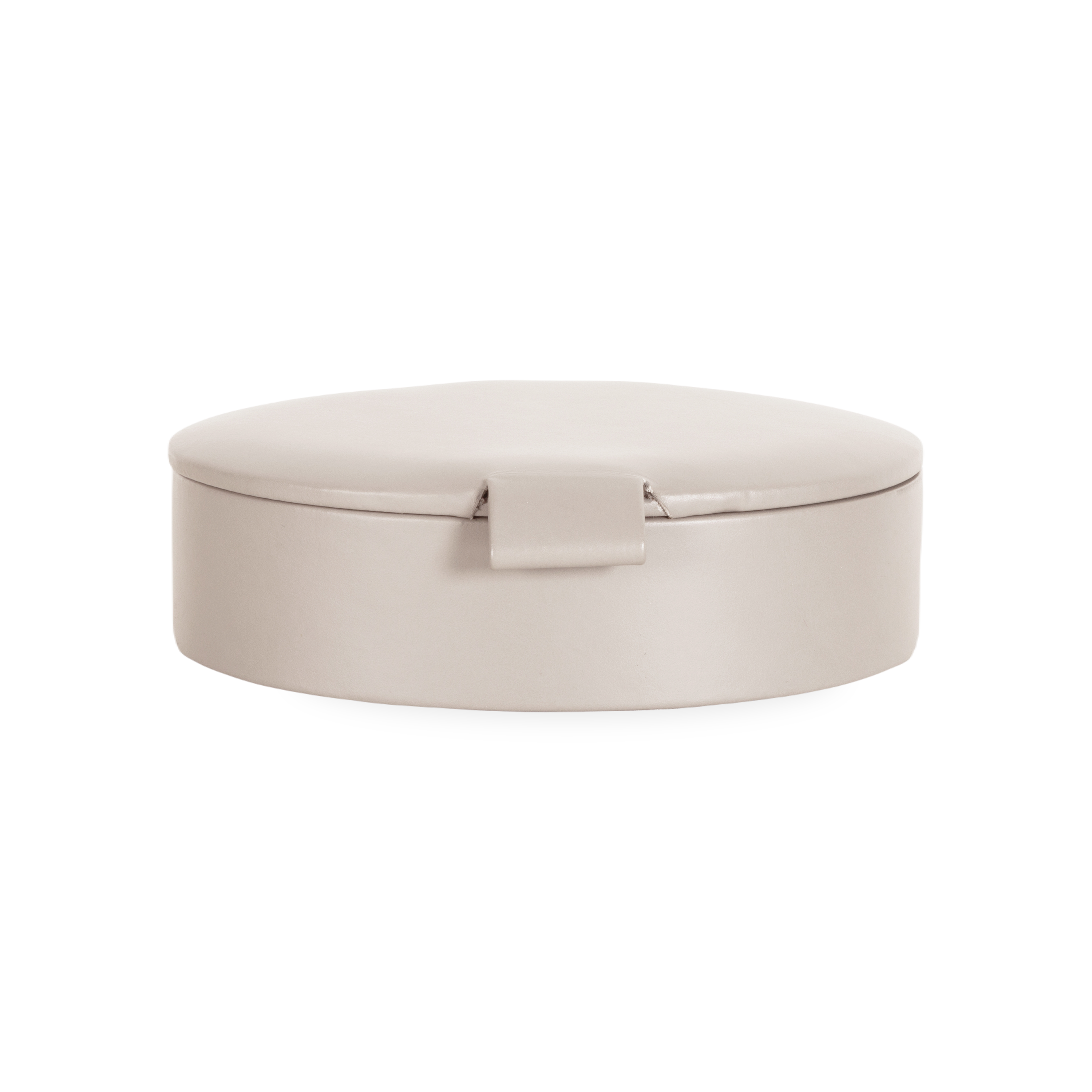 Premium Genuine Leather Oval Jewelry Box - Elegant Storage for Rings, Necklaces & Keepsakes | Perfect for Travel, Gifts & Home Decor