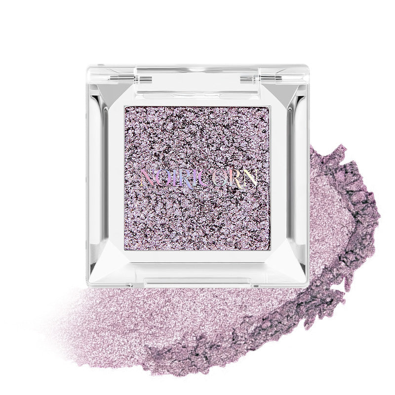 NOIRICORN Multi Chrome Eyeshadow Palette - Amethyst Eclipse Shimmer & Glitter Makeup for Party, Night Out & Special Occasions