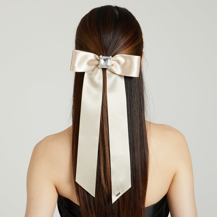 Elegant Lacey Satin Ribbon Bow for Gift Wrapping, Wedding Decorations, Hair Accessories & DIY Crafts - Premium Quality Decorative Ribbon for Special Occasions