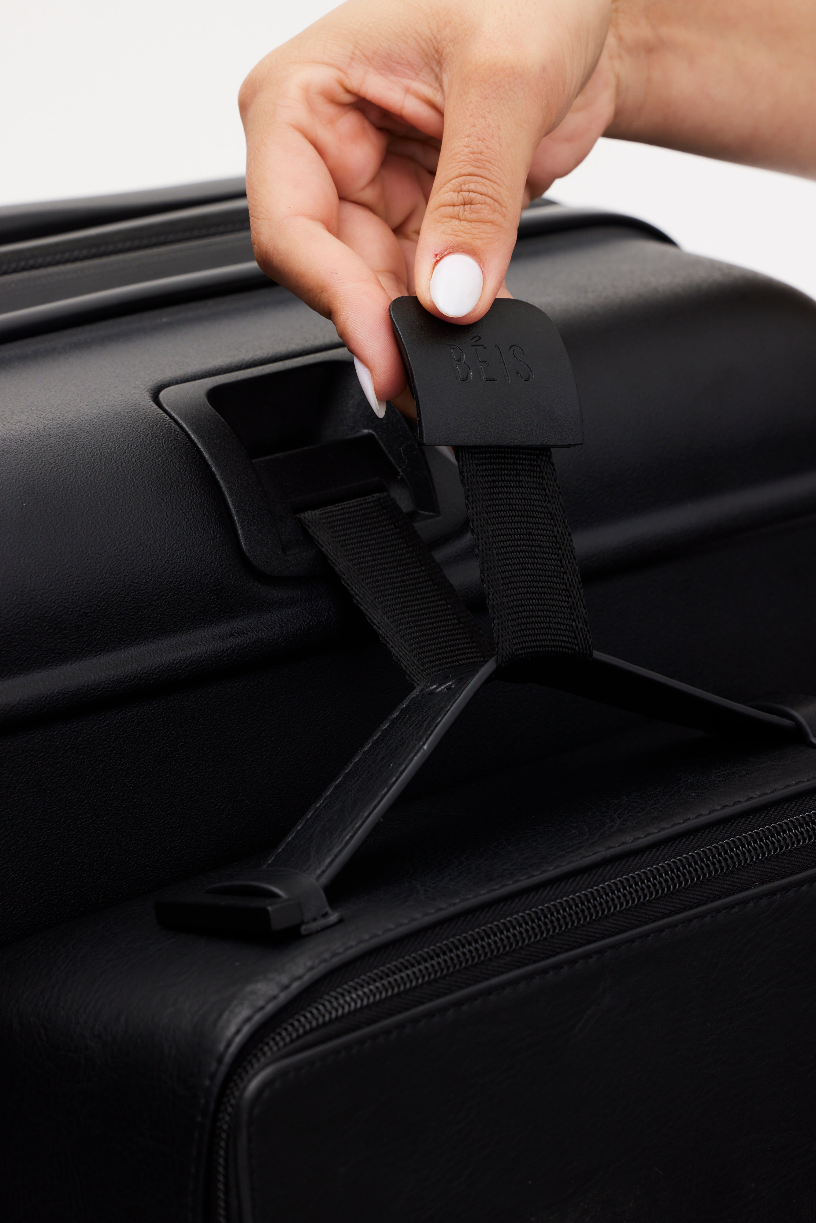 All Black Carry On Roller Luggage - Lightweight & Durable Suitcase for Air Travel, Business Trips & Weekend Getaways