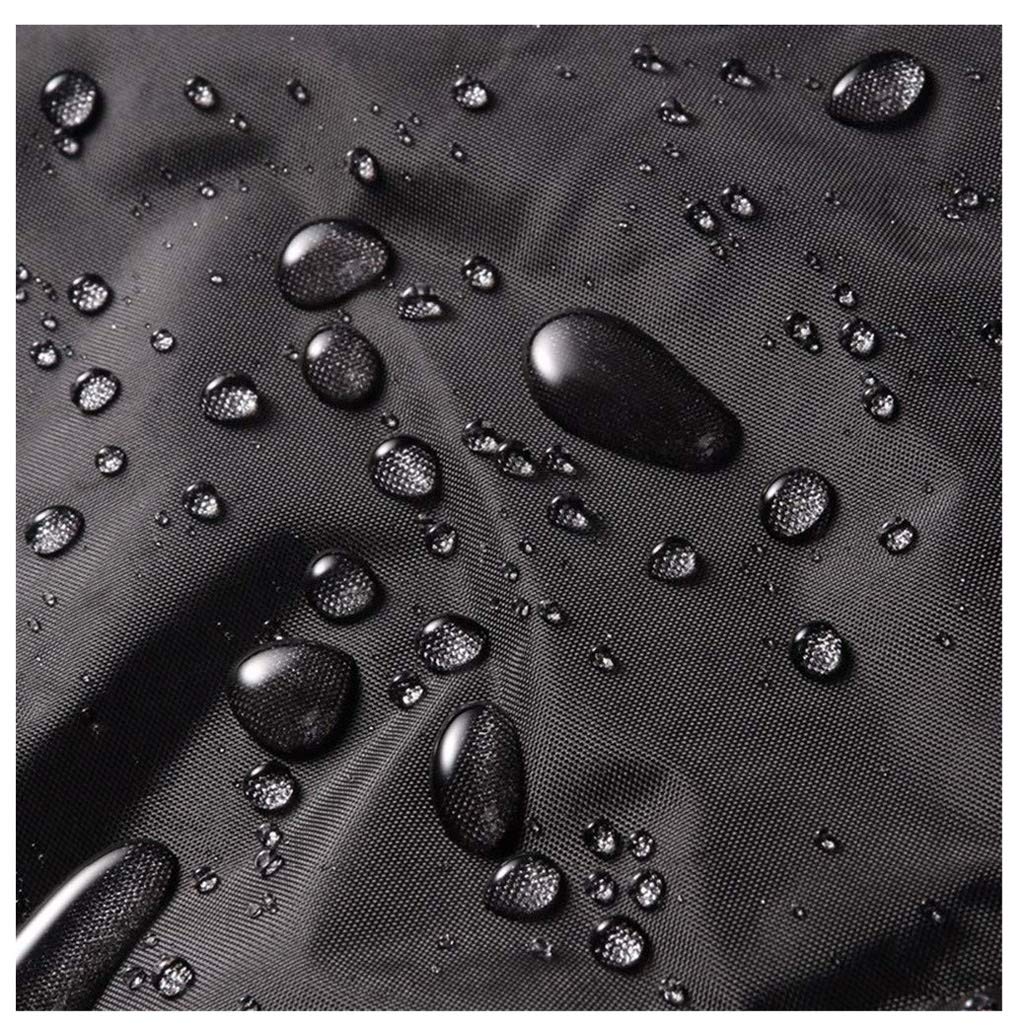Premium 420D Oxford Fabric Waterproof Outdoor Furniture Cover - Windproof, UV Resistant, Dustproof & Breathable - Perfect for Garden Dining Tables, Patio Sets (250x250x90cm, Black) | Ideal for All-Weather Protection & Outdoor Furniture Storage