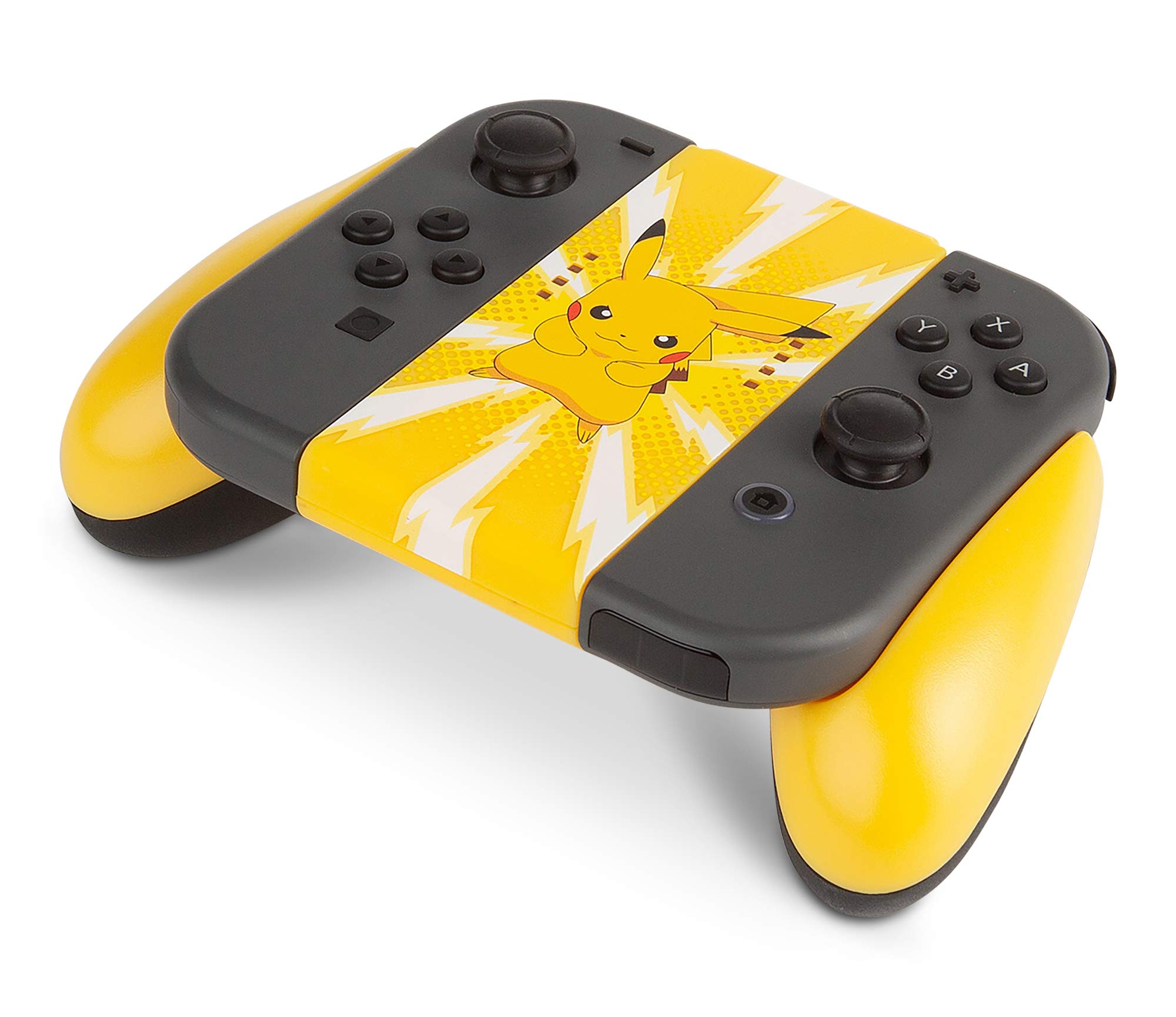 PowerA Pokemon Joy-Con Comfort Grip for Nintendo Switch & Switch Lite - Officially Licensed Pikachu Design Ergonomic Controller | Perfect for Gaming at Home or Travel
