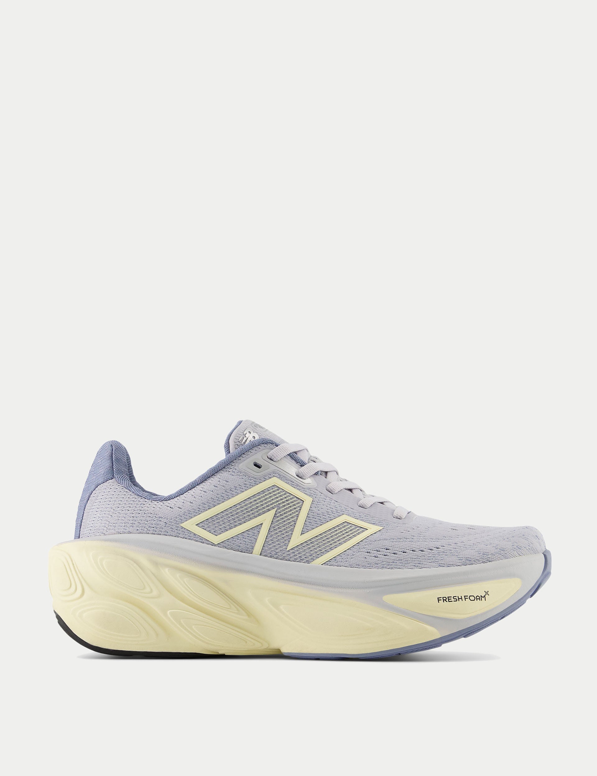 New Balance Fresh Foam X More v5 Running Shoes - Pearl Grey | Cushioned Comfort for Long-Distance Running & Daily Training