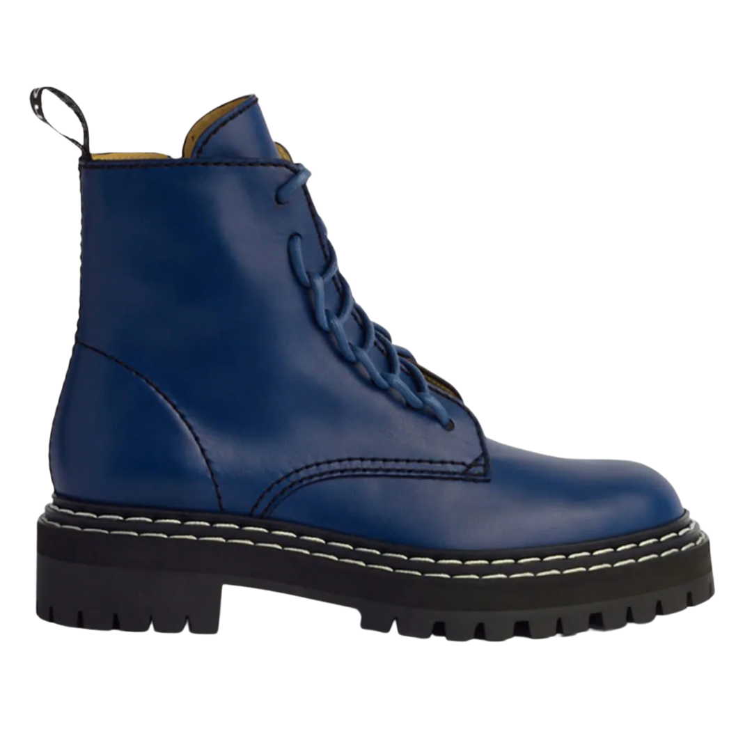 Stylish Women's Lace Up Combat Boots - Chunky Heel Ankle Booties for Punk, Gothic & Streetwear Fashion | Perfect for Daily Wear, Concerts & Night Out