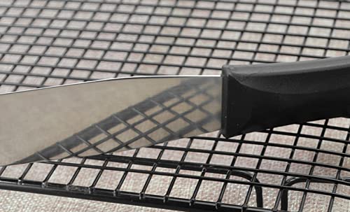 WOIWO Stainless Steel Cake Spatula - 1PC Angled Icing Spreader, Butter Knife for Baking | Perfect for Cake Decorating, Cookie Dough, and Dessert Preparation