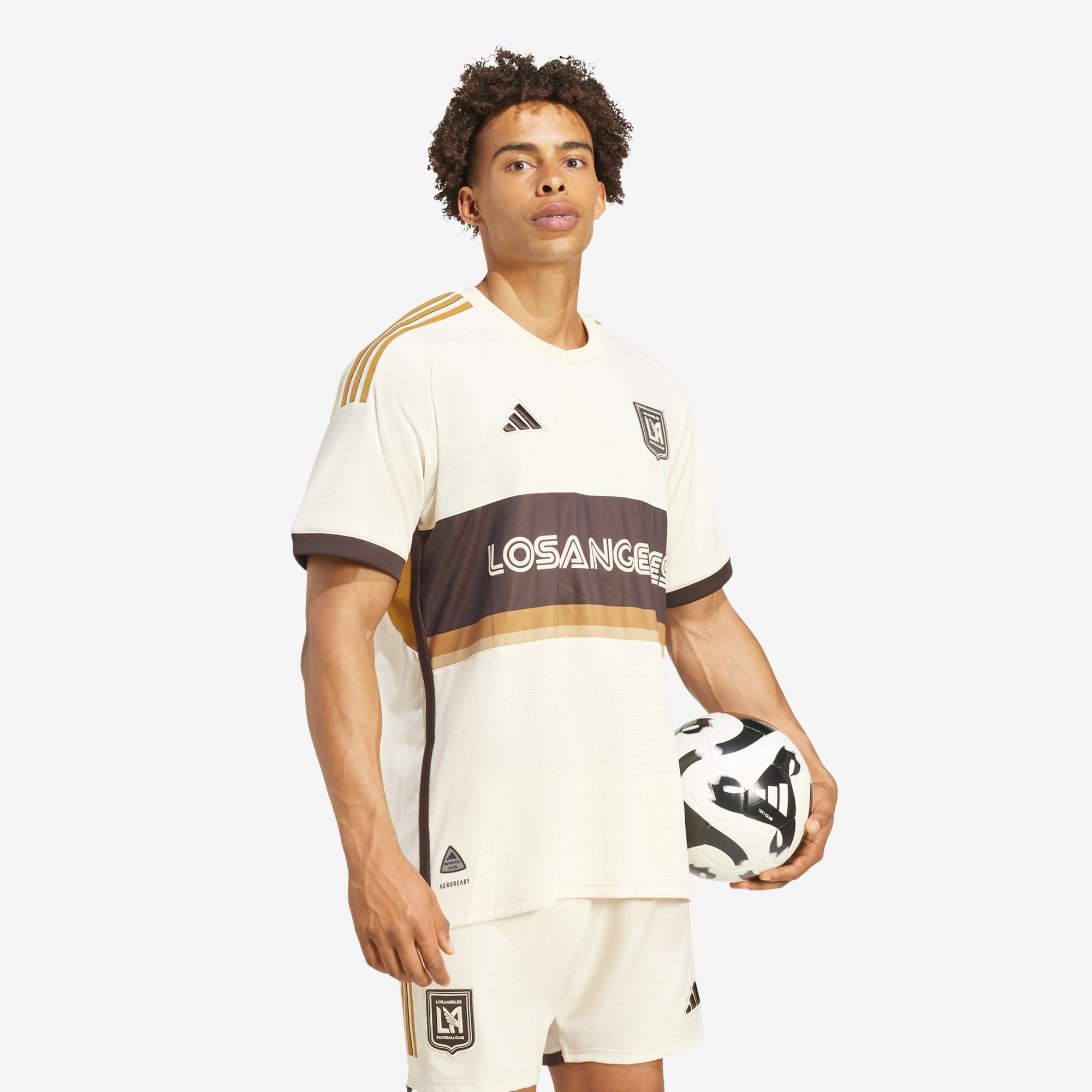 adidas Los Angeles FC 2024 Match Jersey - Authentic Soccer Jersey for Men - Official LAFC Home Kit for Fans & Players - Perfect for Games, Training & Fan Support