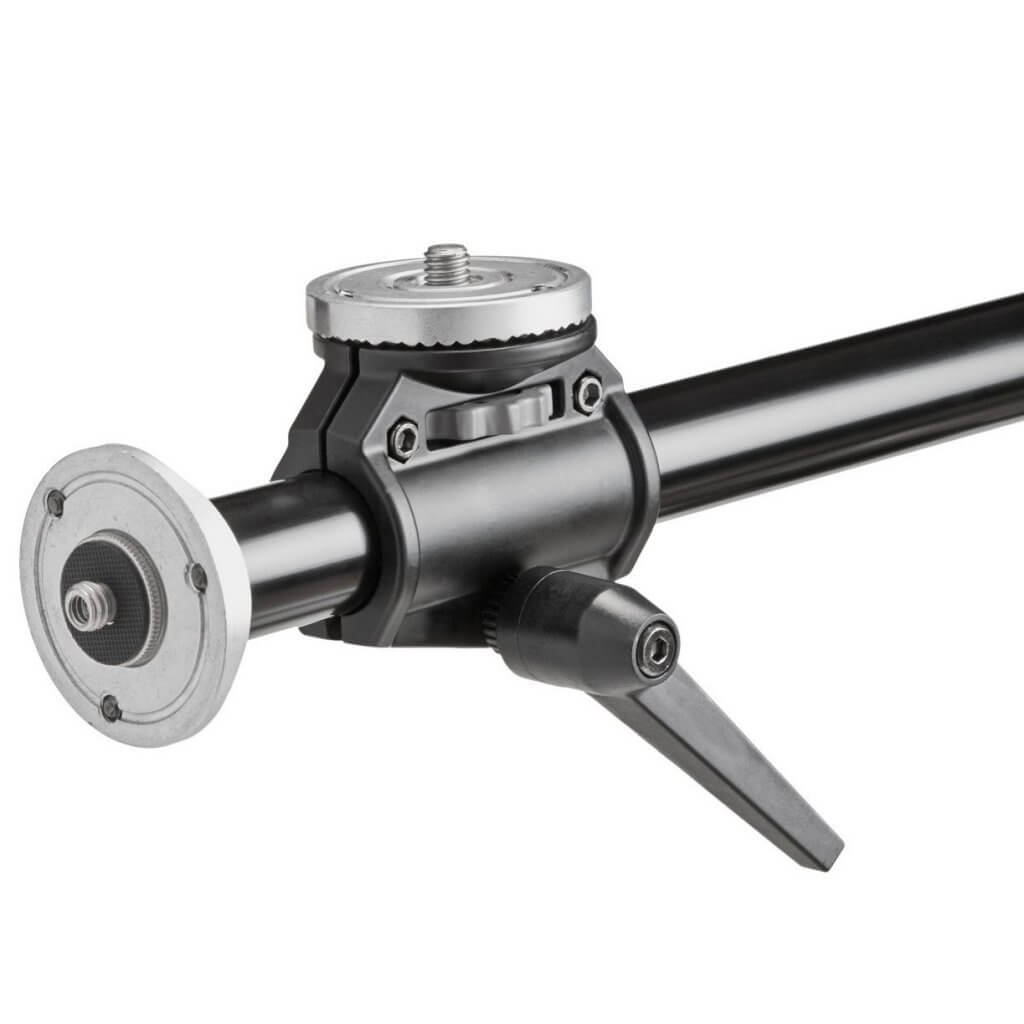Professional Camera Tripod Cross Arm - Adjustable Extension Arm for DSLR, Mirrorless & Video Cameras - Perfect for Vlogging, Photography & Film Making