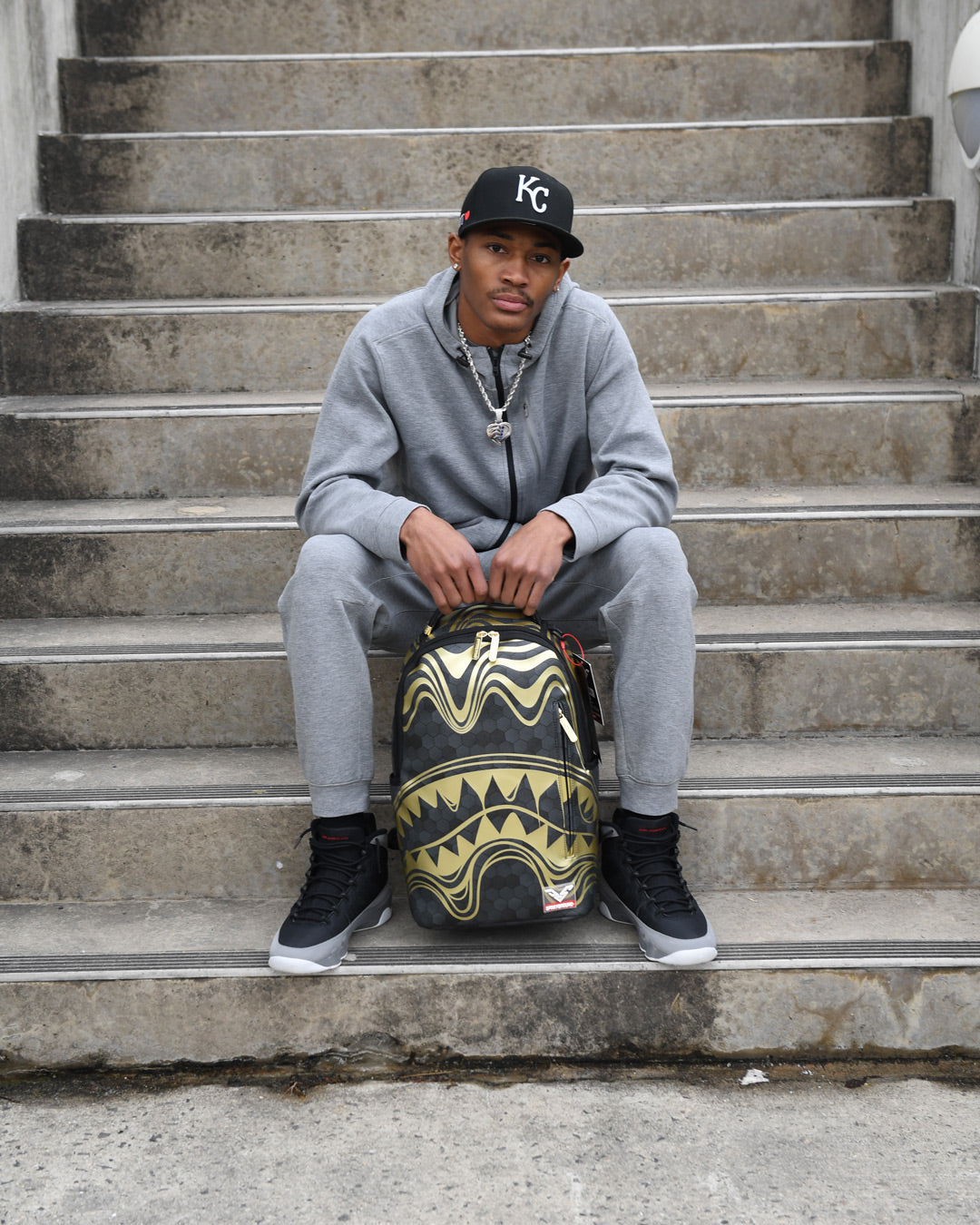 HONEYCOMB DEVONTA SMITH COLLABORATION BACKPACK - Lightweight Durable College Bookbag for Students, Travel & Sports - Perfect for School, Gym & Everyday Use