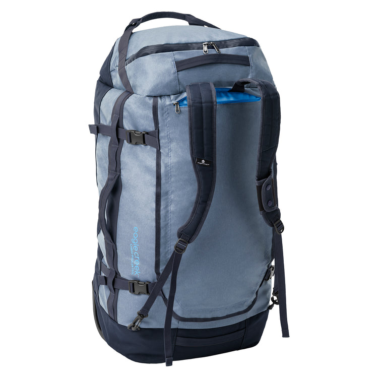 Eagle Creek Cargo Hauler Wheeled Duffel Bag 130L - Large Travel Duffel with Wheels, Durable Luggage for Camping & Adventure Trips - Glacier Blue