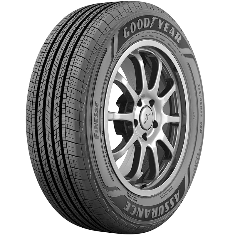 Assurance Finesse 225/55R18 SL 98V All-Season Passenger Car Tire - High Performance, Comfort & Durability for Sedans, SUVs & Crossovers | Perfect for Highway, City & Wet Road Conditions