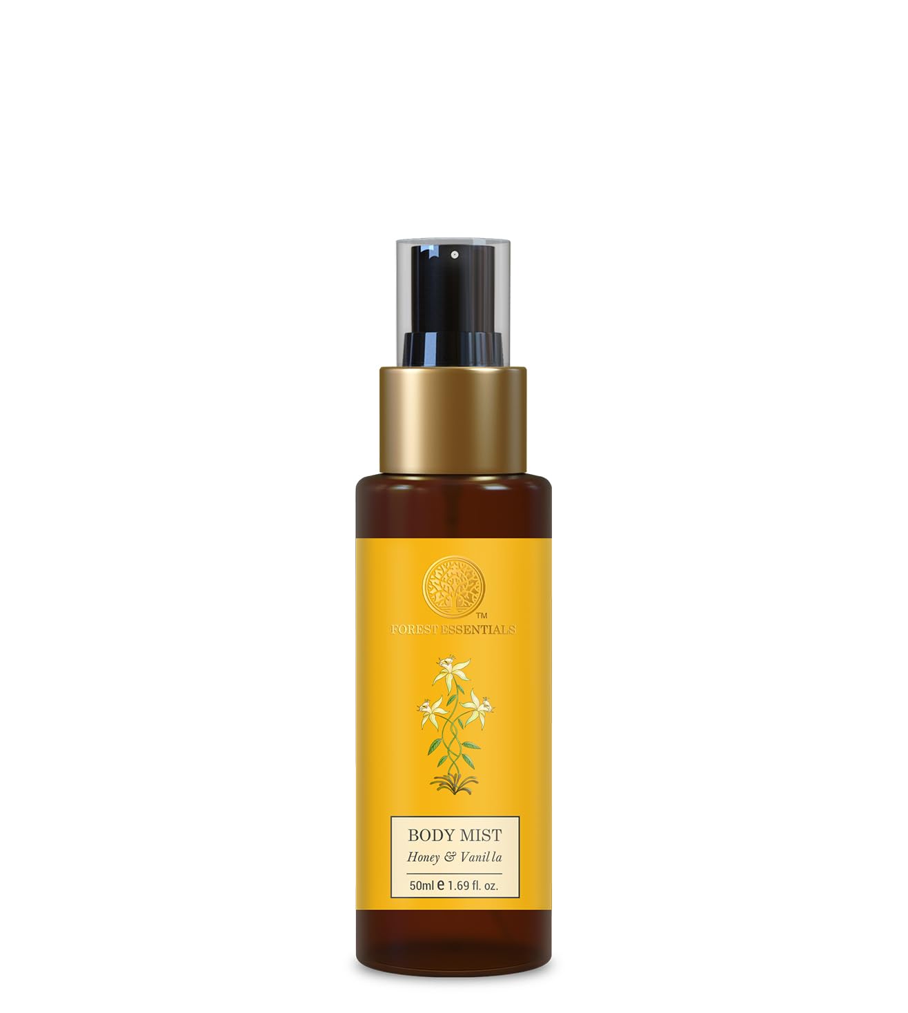 Forest Essentials Travel Size Body Mist Nargis & Honey Vanilla Combo – Luxurious Fragrance for Travel, Gym, and Everyday Use