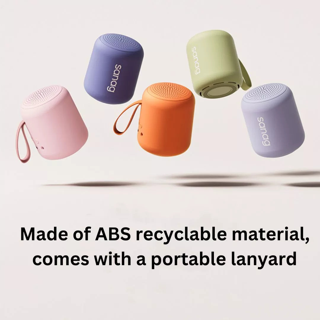 Sanag X6S Mini Pro Wireless Bluetooth Speaker - Compact, Portable, High-Quality Sound for Travel, Outdoor, Home & Office Use