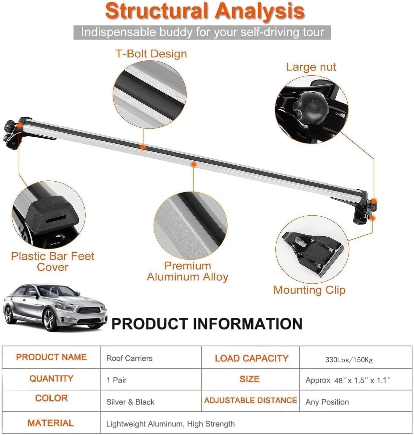 Universal Adjustable 48