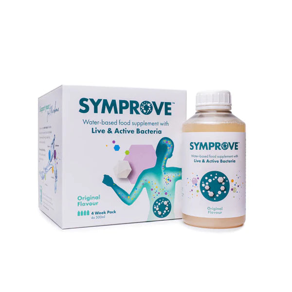Symprove Probiotic Supplement - 4 Week Supply for Gut Health & Digestion Support | Daily Probiotic for Men & Women | Supports Immune System & Gut Flora Balance | Ideal for Travel, Stress Relief & Digestive Wellness