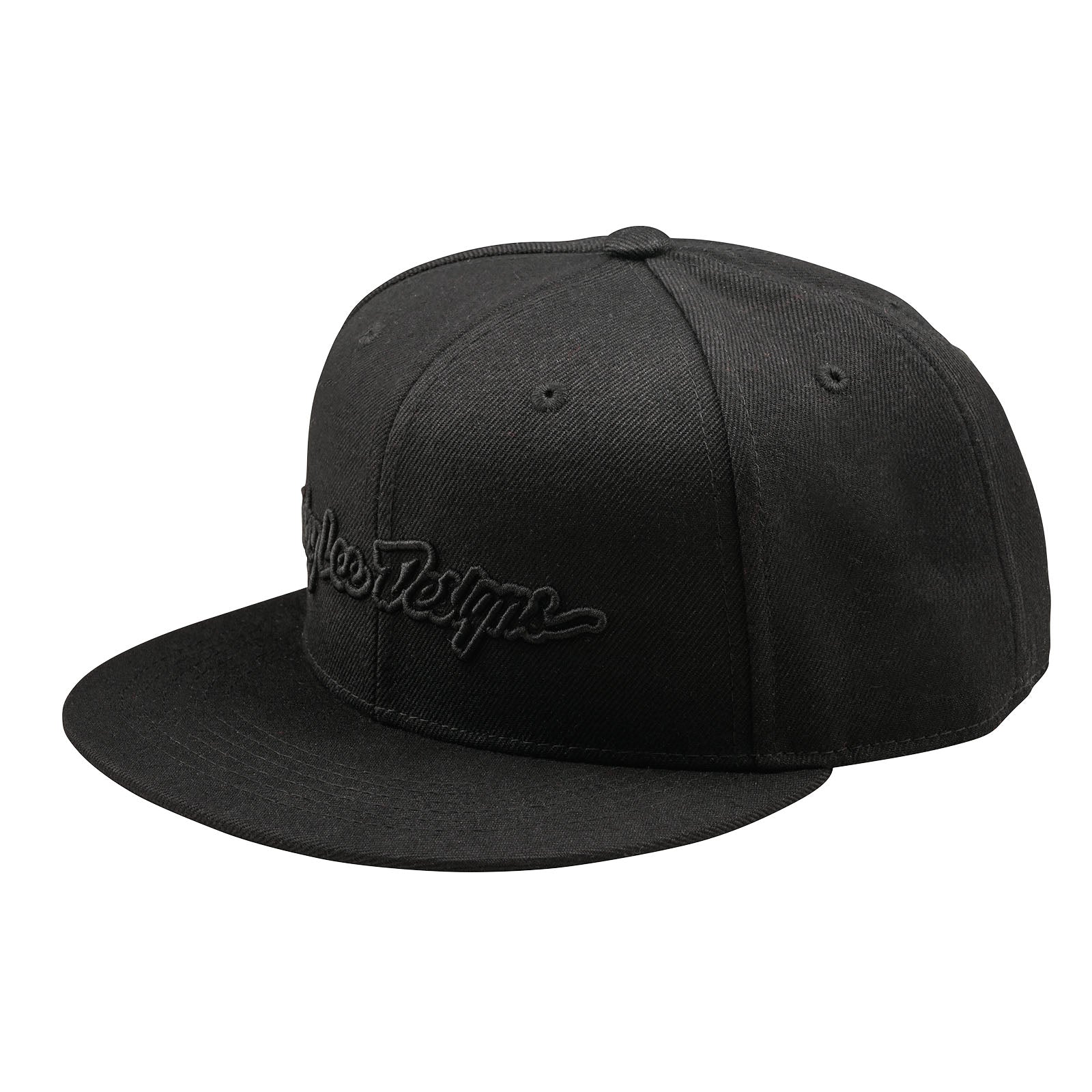 Flat Bill Snapback Hat - Signature Black & Black | Stylish Adjustable Baseball Cap for Men & Women | Perfect for Streetwear, Hip-Hop Fashion & Casual Outfits