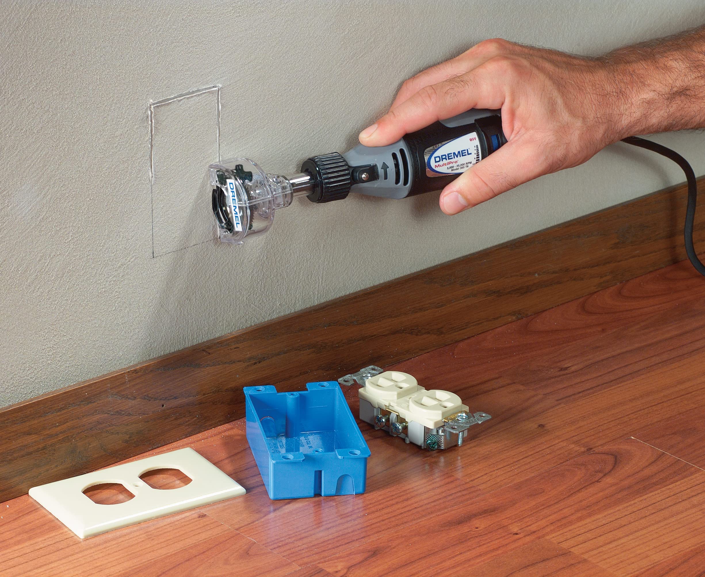 Dremel 670 Mini Saw Rotary Tool Attachment - Compact Precision Cutting for DIY, Woodworking & Crafts | Perfect for Home Projects & Hobbyists