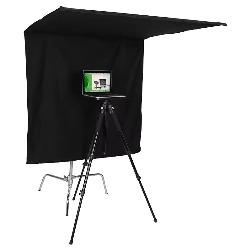 120x120cm (4'x4') Black Floppy Cutter Gobo Flag Panel - Photography Lighting Accessory for Studio, Stage & Film Production