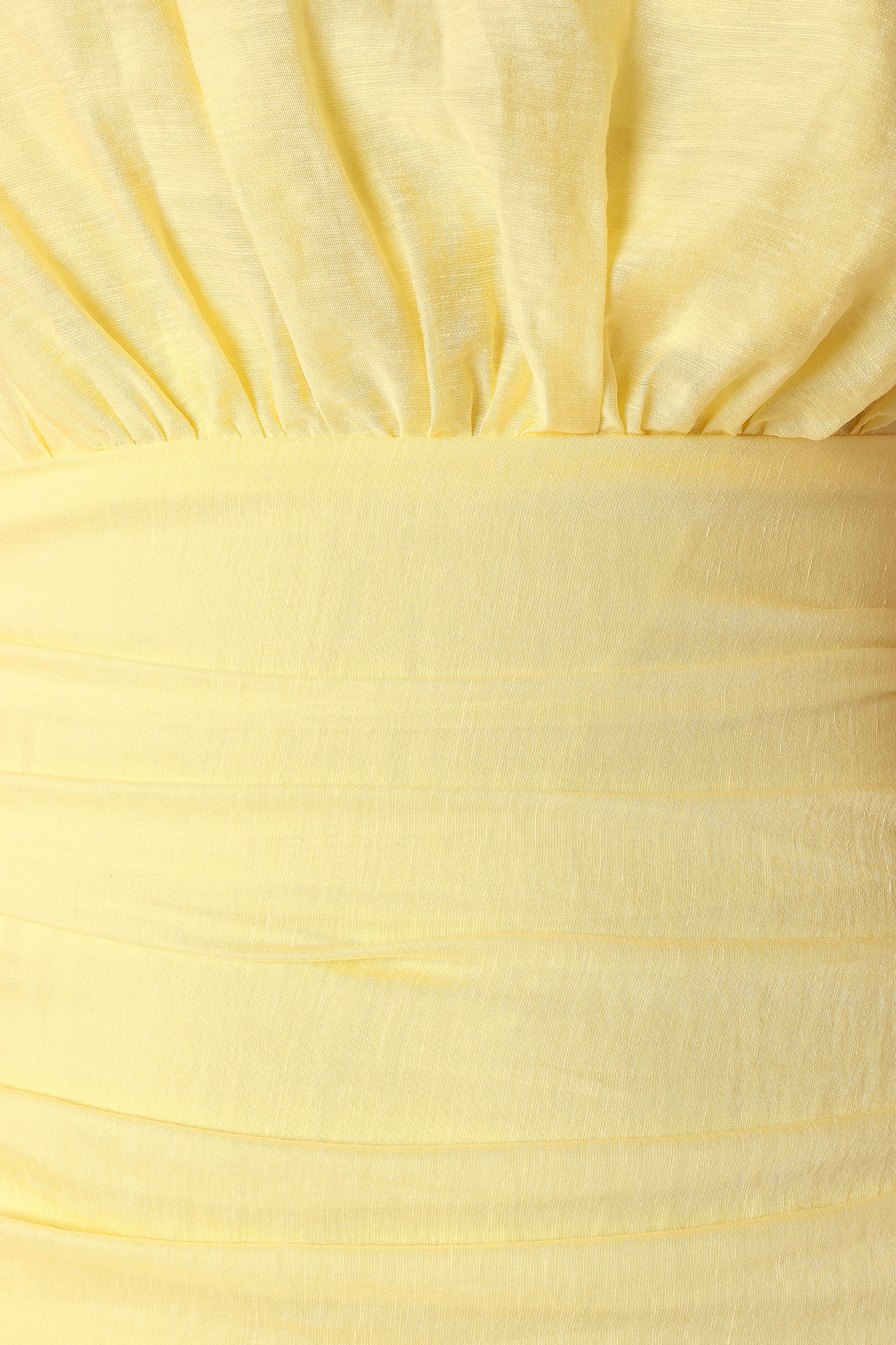 Bryson One Shoulder Midi Dress in Yellow | Elegant Women's Party & Cocktail Dress for Evening Events & Special Occasions
