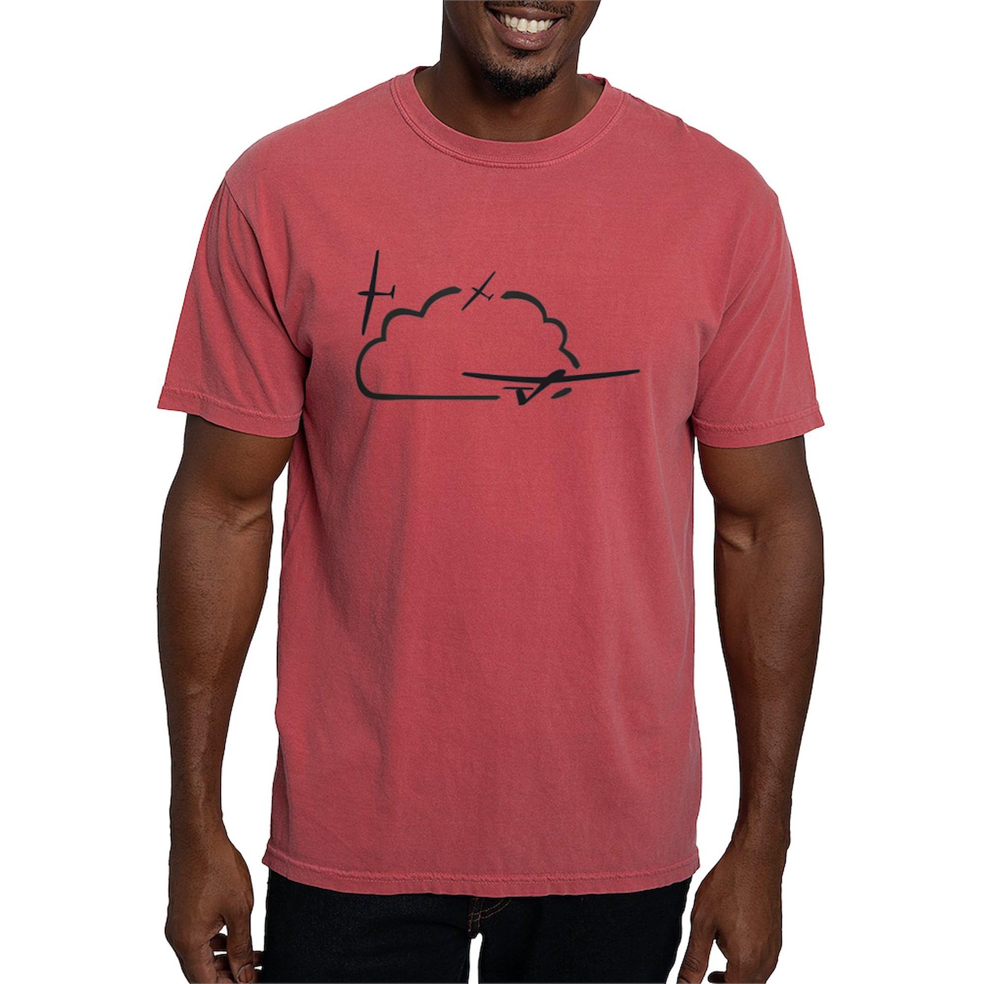 Men's Glider Pilot Thermal T-Shirt by CafePress - Comfort Colors for Cold Weather Flying & Outdoor Adventures