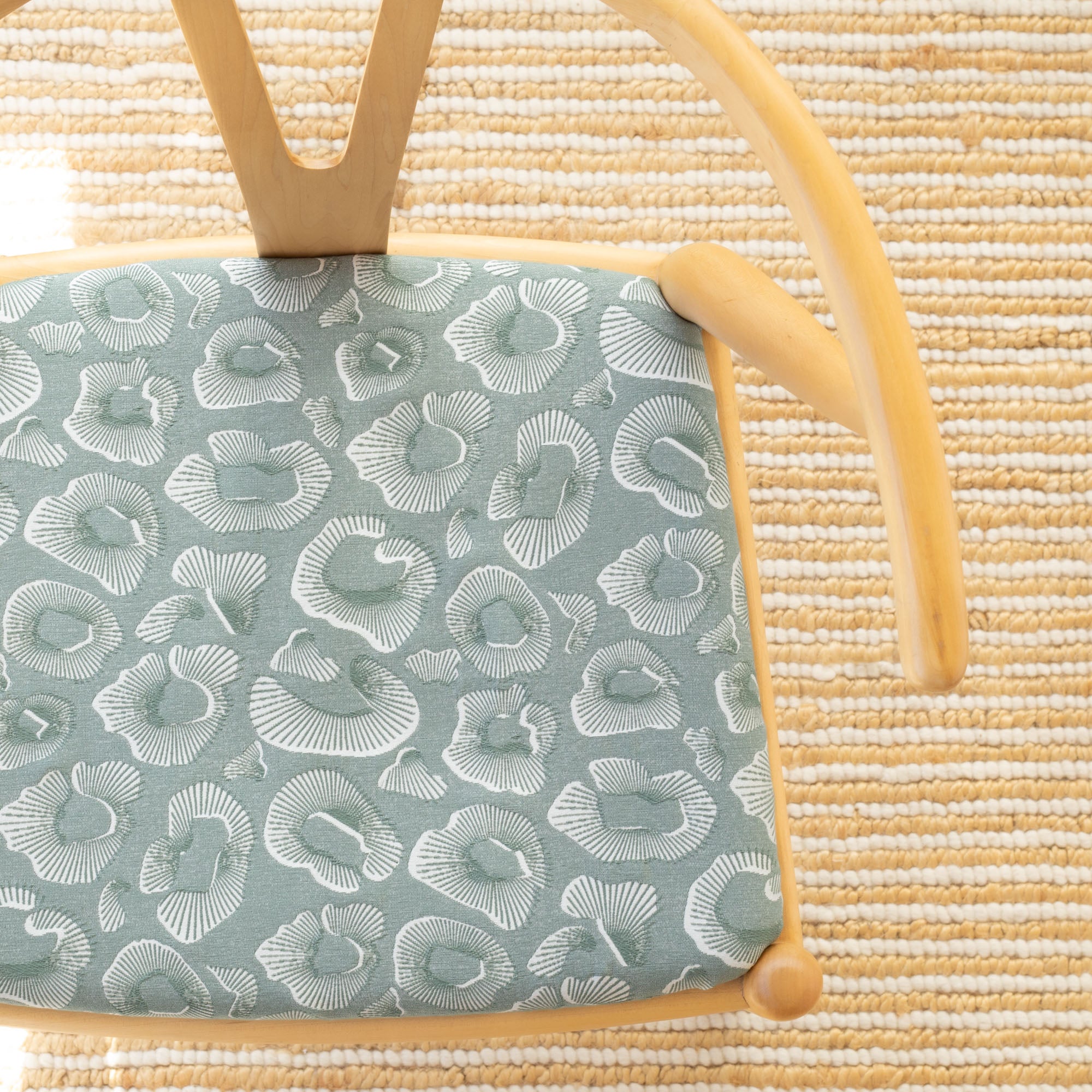 Premium Ocean Blue Fabric - Soft & Durable Jade Green Textile for DIY Crafts, Upholstery, and Home Decor | Perfect for Sewing, Quilting, and Fashion Design Projects