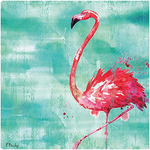 Arianna Flamingo II - Turquoise