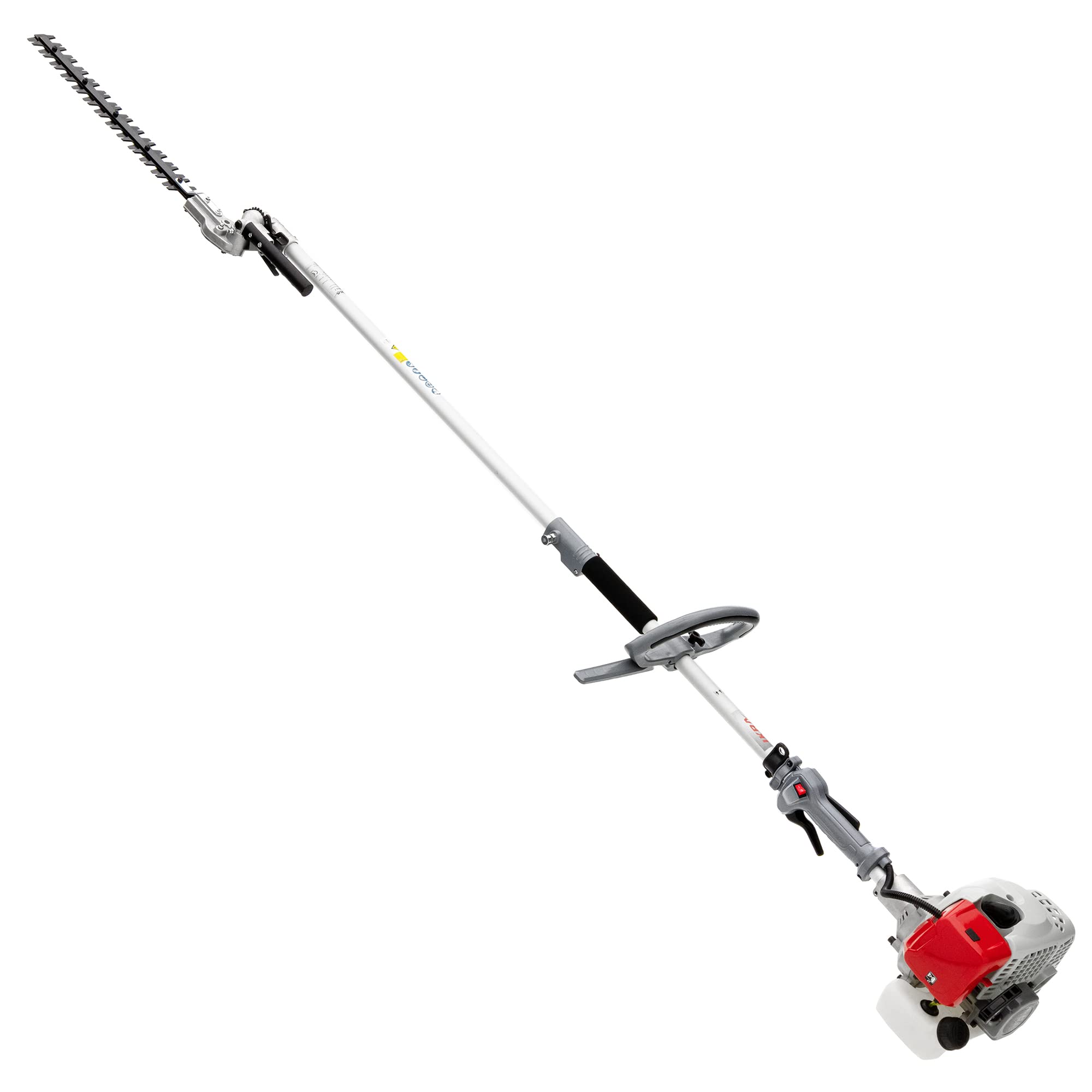 IKRA Gas-Powered 4-in-1 Multi-Tool: String Trimmer, Brush Cutter, Hedge Trimmer & Pole Saw with Extension - Perfect for Lawn Care, Yard Maintenance & Landscaping
