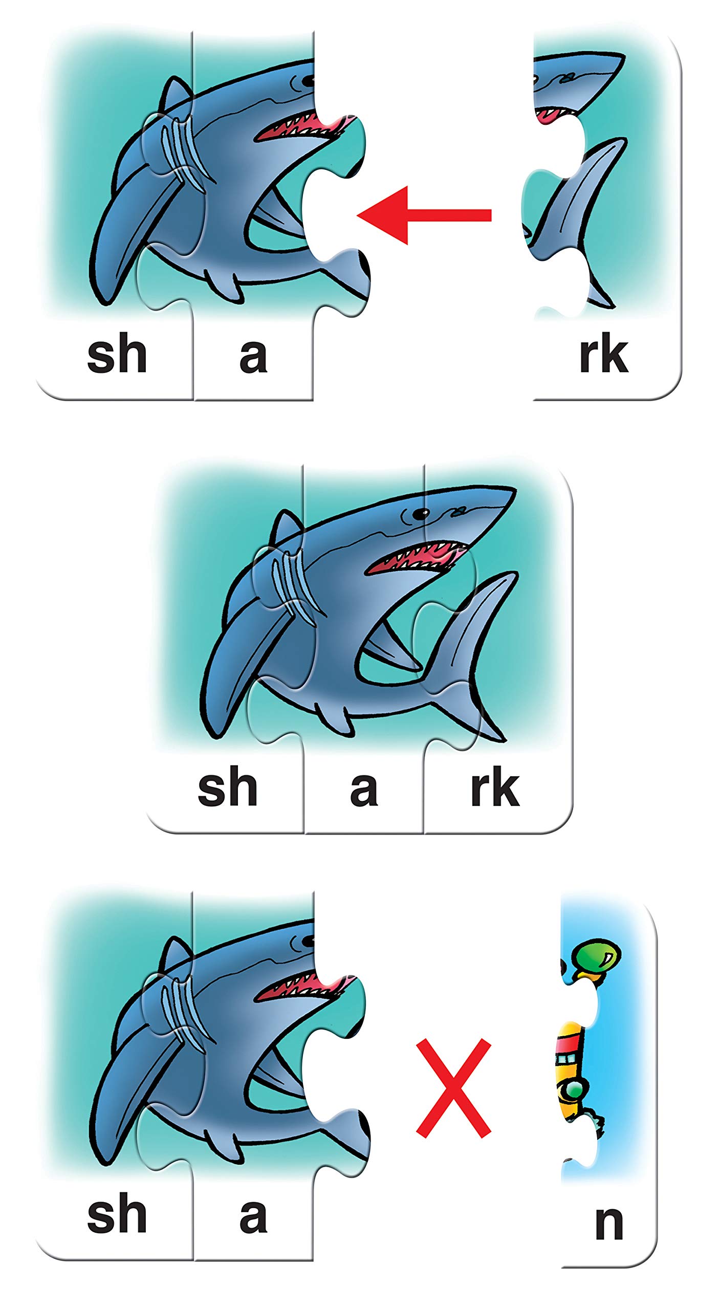 Frank More Play ‘n’ Spell Puzzle – 20 Self-Correcting Word Puzzles for Kids Ages 4+ | Early Learning Educational Toys | Perfect for Homeschooling & Classroom Spelling Activities