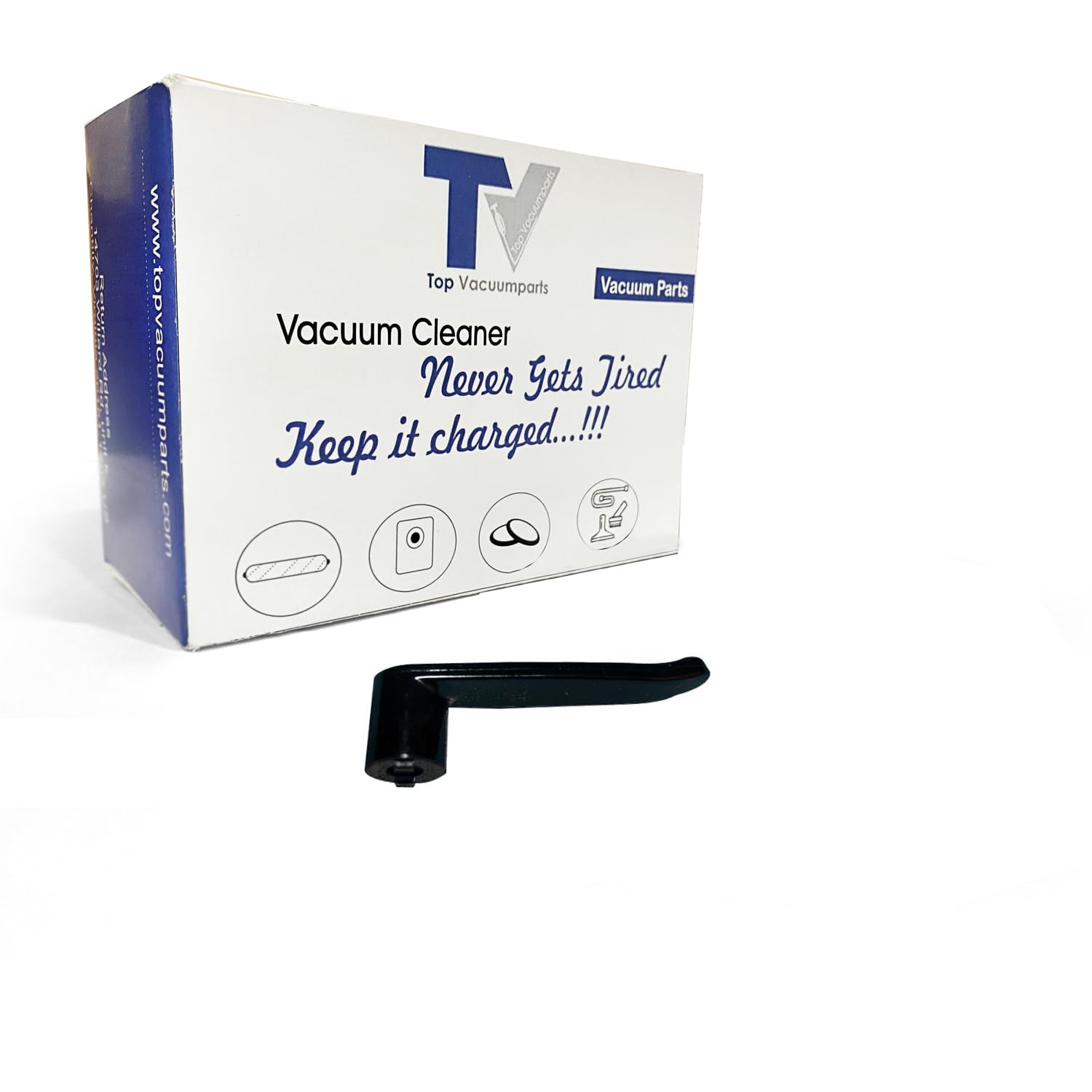 Original Kirby Vacuum Cleaner Replacement Black Cord Hook Part #173899S - Compatible with Kirby Models | Durable Vacuum Accessory for Home Cleaning & Maintenance