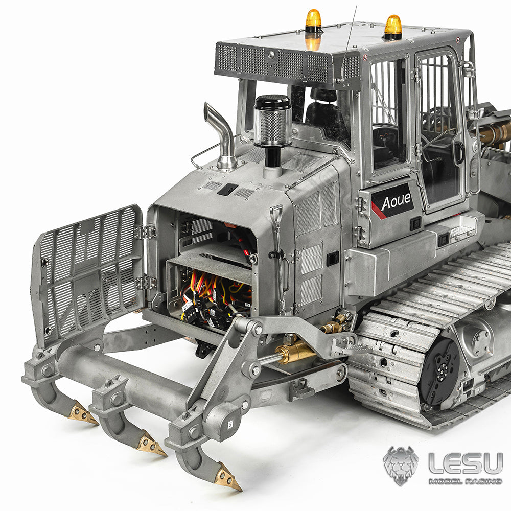 LESU 1:14 Scale 973K Hydraulic RC Loader Tracked Radio Control Car - Upgrade Version with Light & Sound System, ESC & Servo Motor (Kit/PNP/RTR Options) - Perfect for Construction Site Play, RC Hobbyists & Collectors