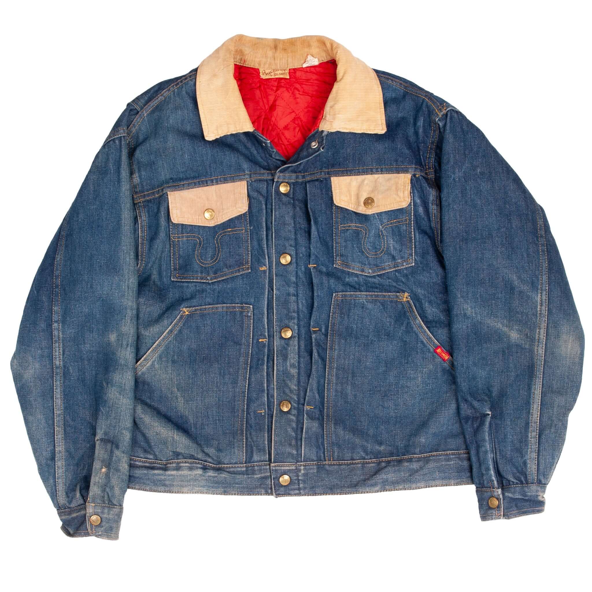 Vintage Buckaroo Big Smith Denim Jacket Type 2 1960s - Size 42 - Made in USA - Classic Workwear for Cowboy Style & Outdoor Adventures