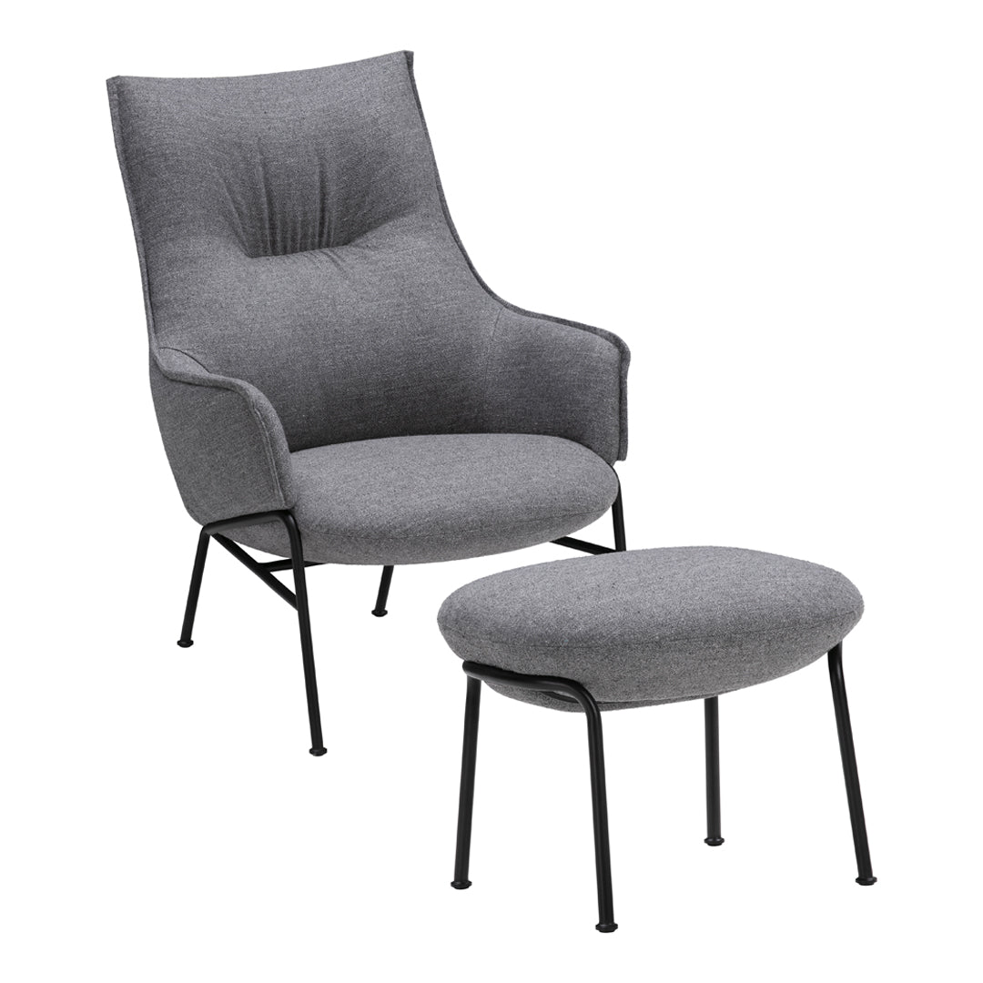 Premium Aloe Lounge Chair - Modern Indoor/Outdoor Comfort for Patio, Poolside & Living Room Relaxation
